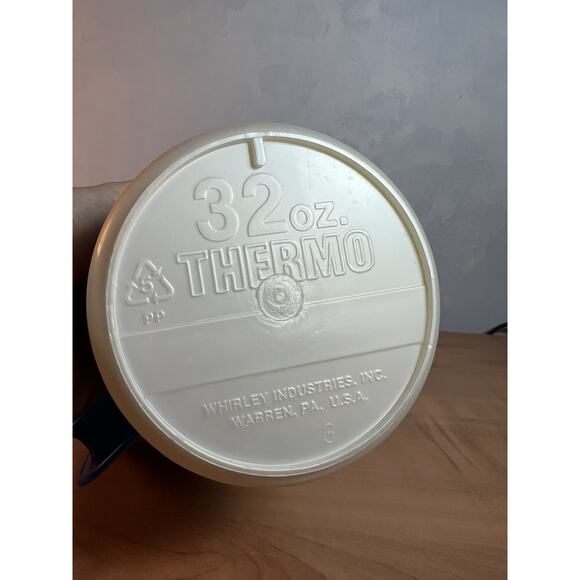 Vintage Hardees Racing Nascar 31 Ward Burton 32oz Thermos Coffee Mug Cup 1994 - Picture 9 of 9